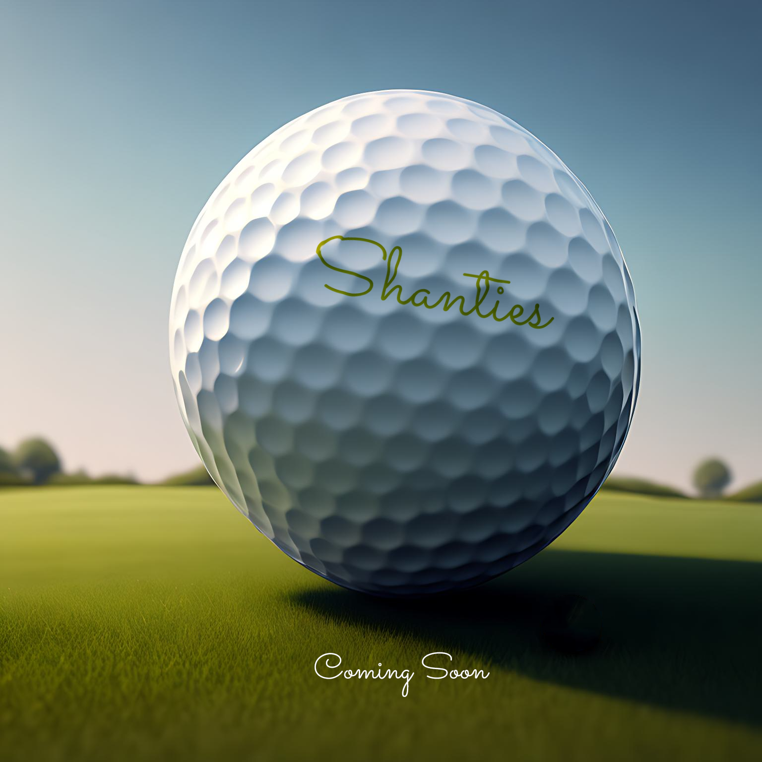 Shanties golf ball logo